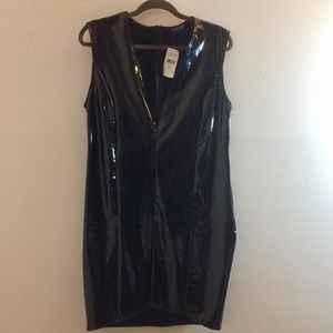 Fashion Nova Faux Leather Dress
